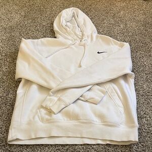 Nike Classic White Pullover Hoodie